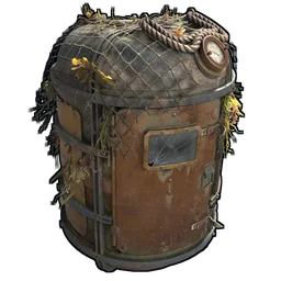 Abyss Vertical Storage Tank Rust Item