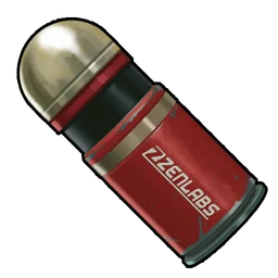 40mm Shotgun Round Rust Item