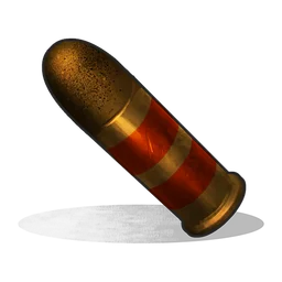 Incendiary Pistol Bullet Rust Item