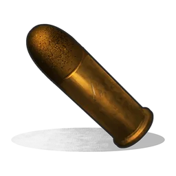 Pistol Bullet Rust Item