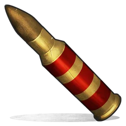 Incendiary 5.56 Rifle Ammo Rust Item