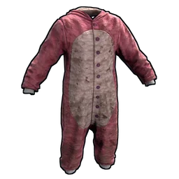 Bunny Onesie Rust Item