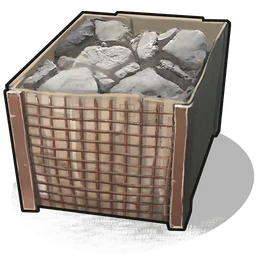 Stone Barricade Rust Item