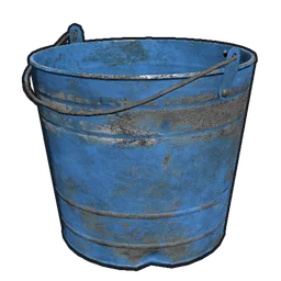 Water Bucket Rust Item