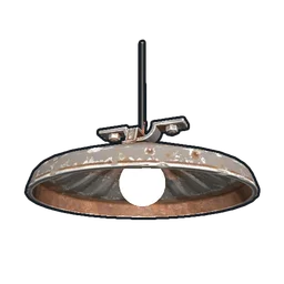 Ceiling Light Rust Item