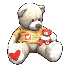 Ronald McDonald House UK 2026 Plushie Rust Item