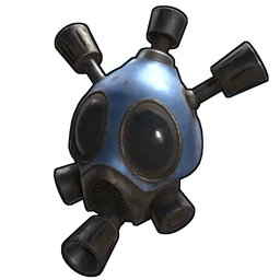 Clatter Helmet Rust Item