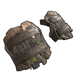 Coconut Armor Gloves Rust Item