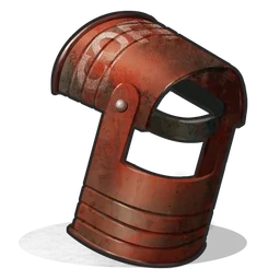 Coffee Can Helmet Rust Item