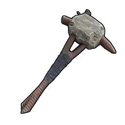 Concrete Pickaxe Rust Item