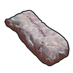Raw Crocodile Meat Rust Item