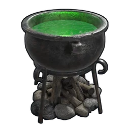 Проклятый котёл Rust Item