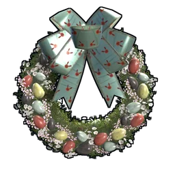 Easter Door Wreath Rust Item