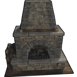 Каменный камин Rust Item