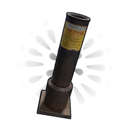 White Boomer Rust Item