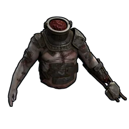 Heavy Frankenstein Torso Rust Item