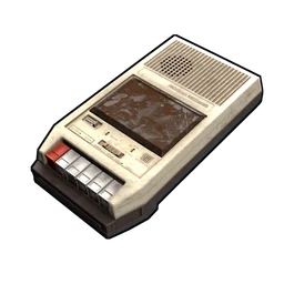 Cassette Recorder Rust Item