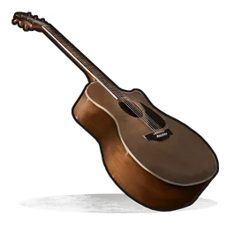 Acoustic Guitar Rust Item
