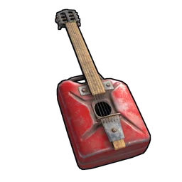 Jerry Can Guitar Rust Item