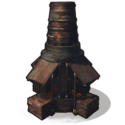 Large Furnace Rust Item