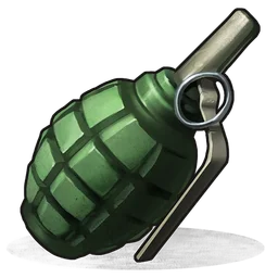 F1 Grenade Rust Item