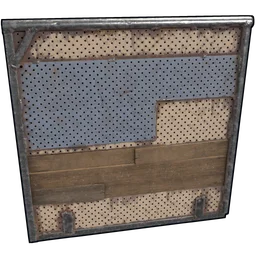 Horizontal Weapon Rack Rust Item
