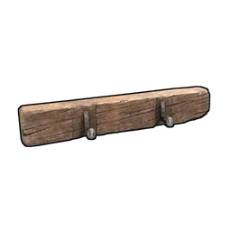 Frontier Bolts Single Item Rack Rust Item