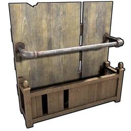 Weapon Rack Stand Rust Item