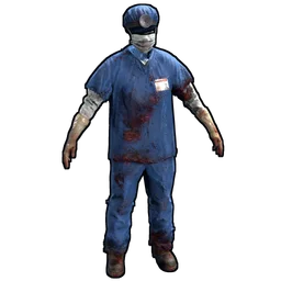 Surgeon Scrubs Rust Item