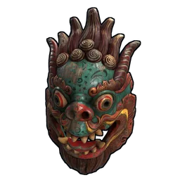 Dragon Mask Rust Item
