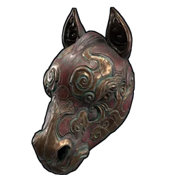Horse Mask Rust Item