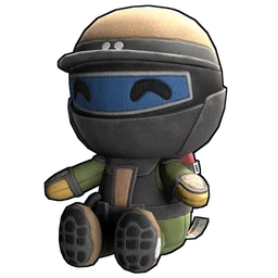Heavy Scientist Plushie Rust Item