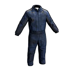 Blue Jumpsuit Rust Item