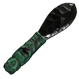 Obsidian Bone Knife Rust Item
