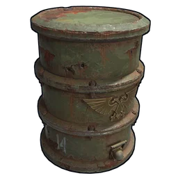 Krieg Storage Barrel Rust Item