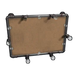 Light-Up Frame Large Rust Item