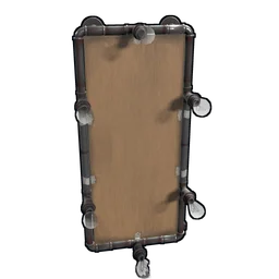 Light-Up Frame Standing Rust Item