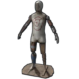 Clothing Mannequin Rust Item