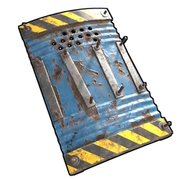 Metal Shield Rust Item