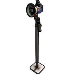 Microphone Stand Rust Item