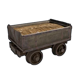 Плантация из вагонетки Rust Item