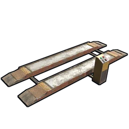 Modular Car Lift Rust Item