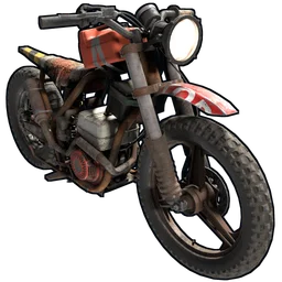 Motorbike Rust Item