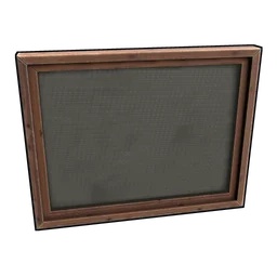 Landscape Photo Frame Rust Item