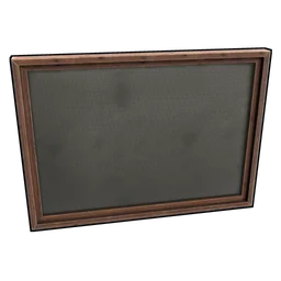 Large Photo Frame Rust Item