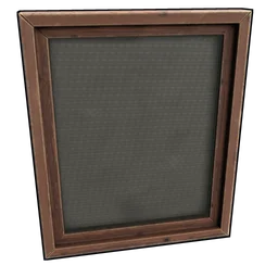 Portrait Photo Frame Rust Item