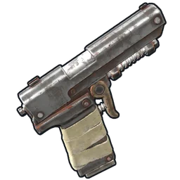 Semi-Automatic Pistol Rust Item