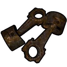 Low Quality Pistons Rust Item