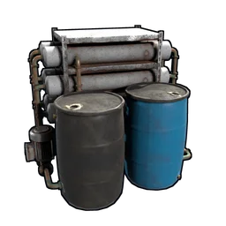 Powered Water Purifier Rust Item