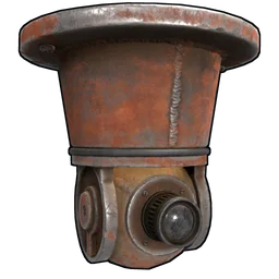 PTZ CCTV Camera Rust Item